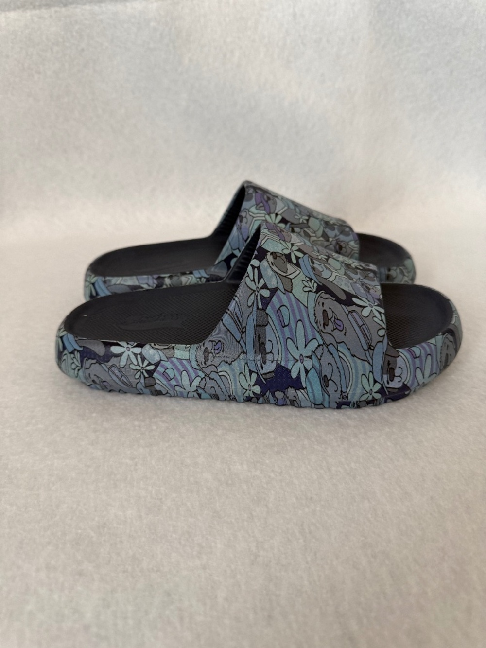 NWOB Skechers Foamies Arch Fit Horizon Pawsitively Cute Dog Print Slides 7